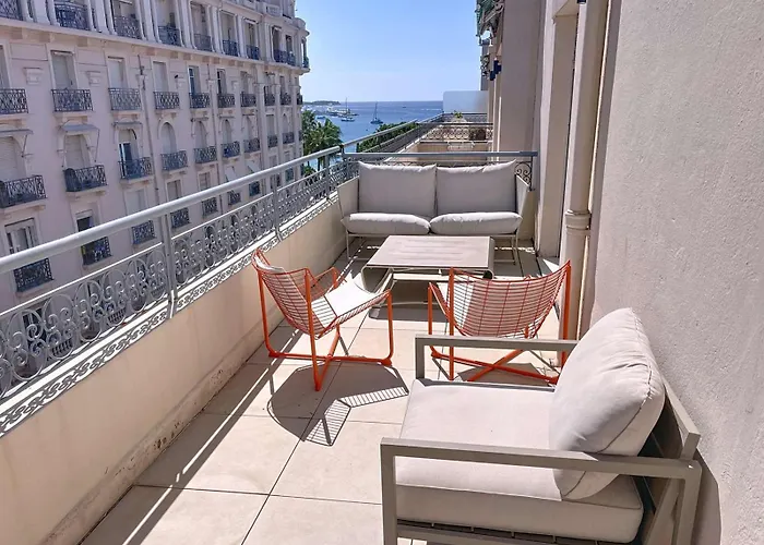 Fantastic Penthouse 3 Bedroom Croisette 406 Cannes