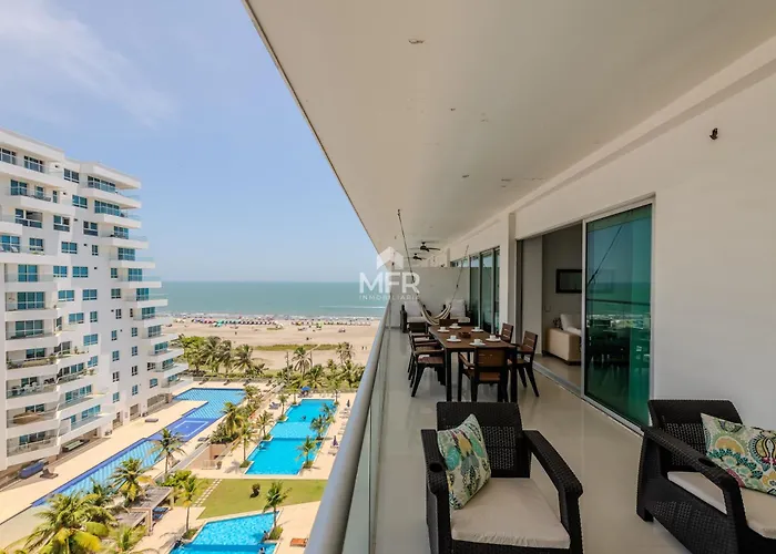 Ferienwohnung Morros Epic - La Boquilla, Seaview & 2Bdr Cartagena 
