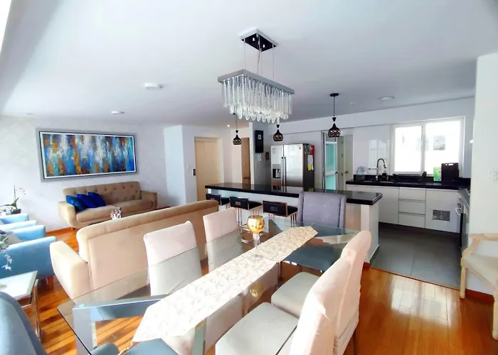 Apartment Modern Full 3Br Near Larcomar, Miraflores, Lima, Peru Sunset All Days