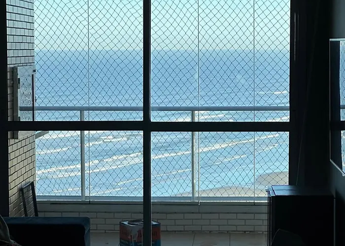 Apartamento Pe Na Areia Praia Grande 