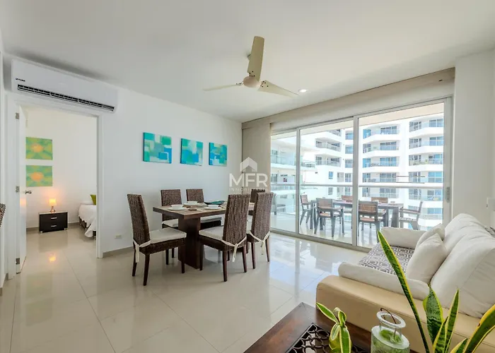 Ferienwohnung Morros Epic - La Boquilla, Seaview & 2Bdr Cartagena 