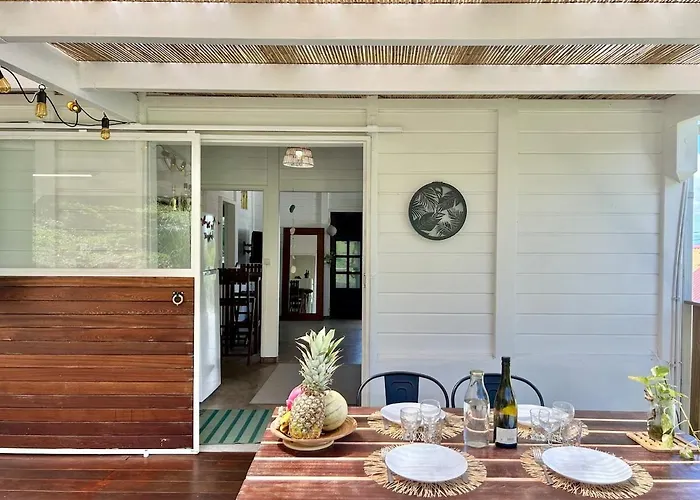 Casita, Maison Creole, Jardin Privatif Et Terrasse Couverte Riviere-Salee