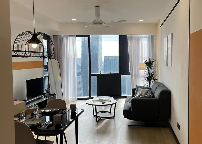 Modern 1Br Apartment With Klcc Twin Towers View Kuala Lumpur