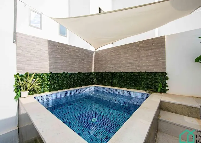New 1 Bedroom With Swimming Pool Next To Lac 2 El Aouina