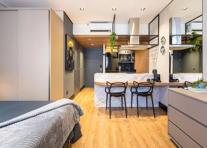 #Stay567 - Lindo Loft In Cwb Curitiba