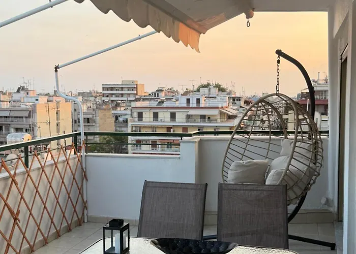 Ferienwohnung Zen Den Balcony Thessaloniki