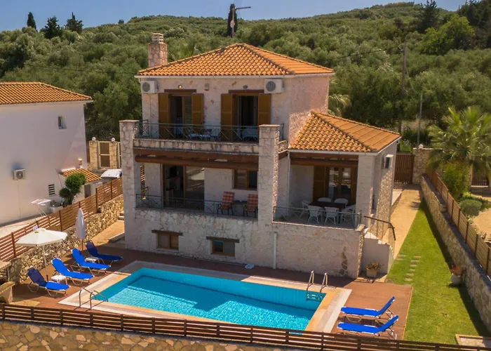 Casa Livia - Secluded Stone Villa With Private Pool And Panoramic Sea Views Tragaki