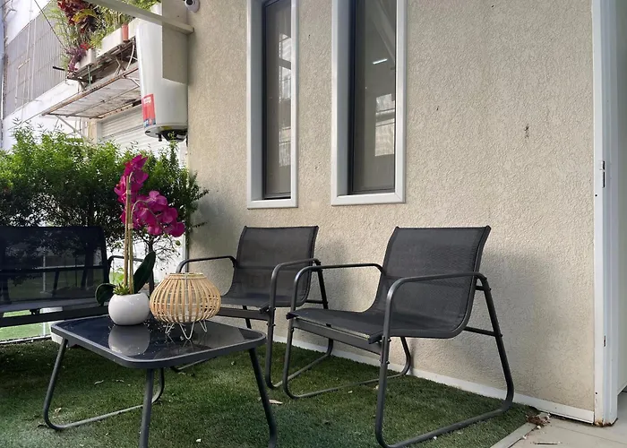 Charming Studio Port&Beach Private Garden Tel Aviv-Jaffa