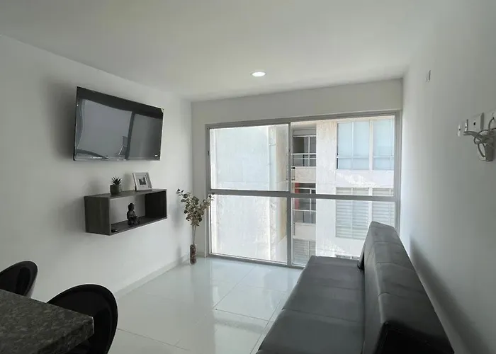 Apto Amplio Con Piscina 3 Hab A Pasos Del Mar Cartagena 