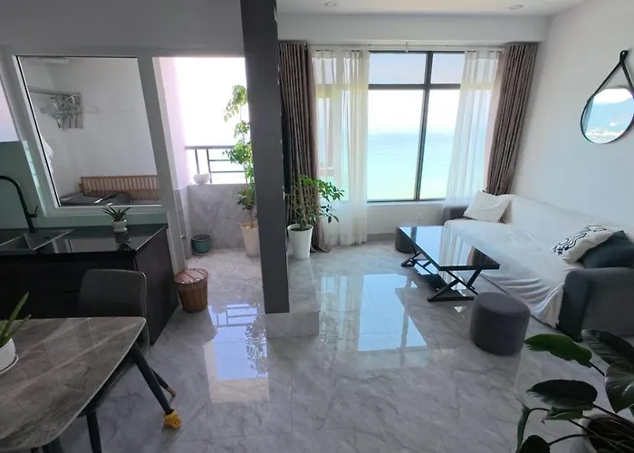 Alex Beachfront Panoramic Suite Apartment - 2 Bedroom 2 Bath Nha Trang