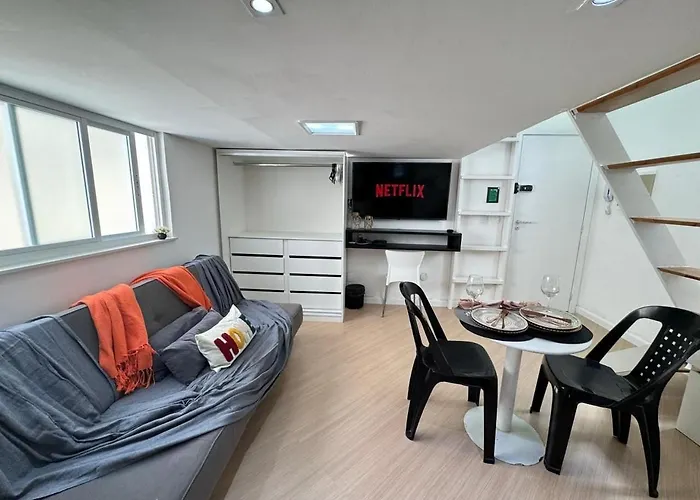 Estudio Com Mesanino 2 Minutos Da Praia 236-306 Rio de Janeiro
