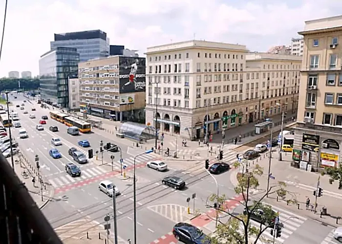 Roomy Apartment With View In The Center Of Warsaw City