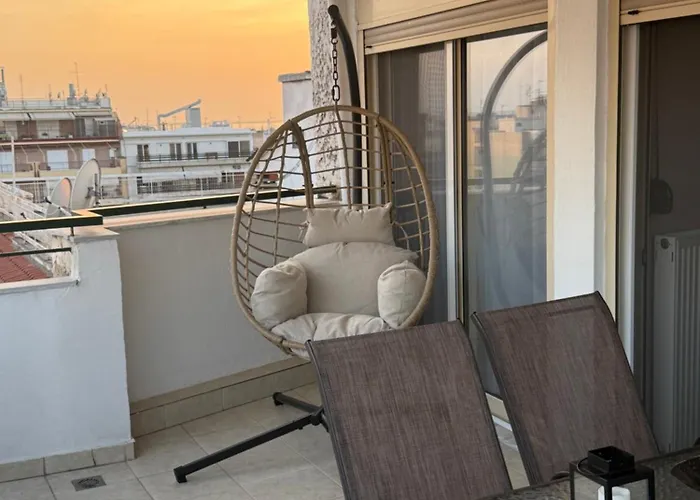 Ferienwohnung Zen Den Balcony Thessaloniki