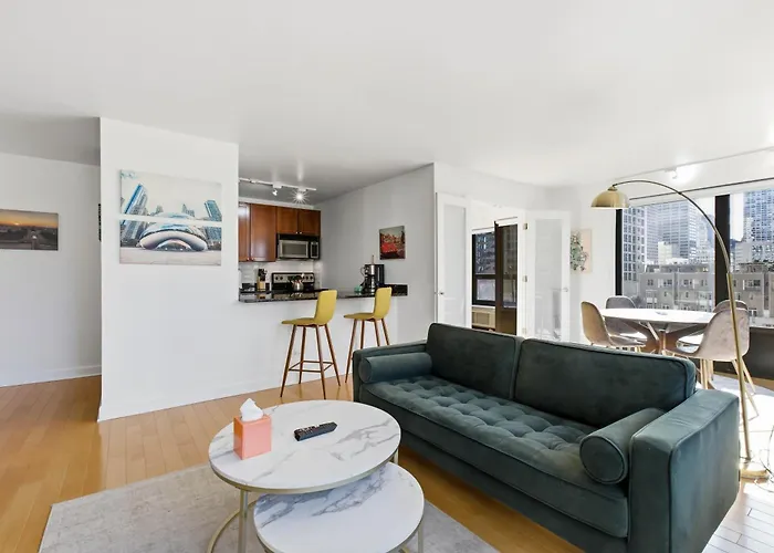 2Bd River North Million Dollar Views! Parking Incl Condo Chicago