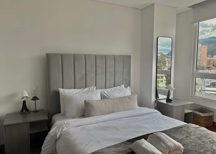 Stylish 2Br In Usaquen Peaceful Stay With Scenic Views Vou820 Bogotá