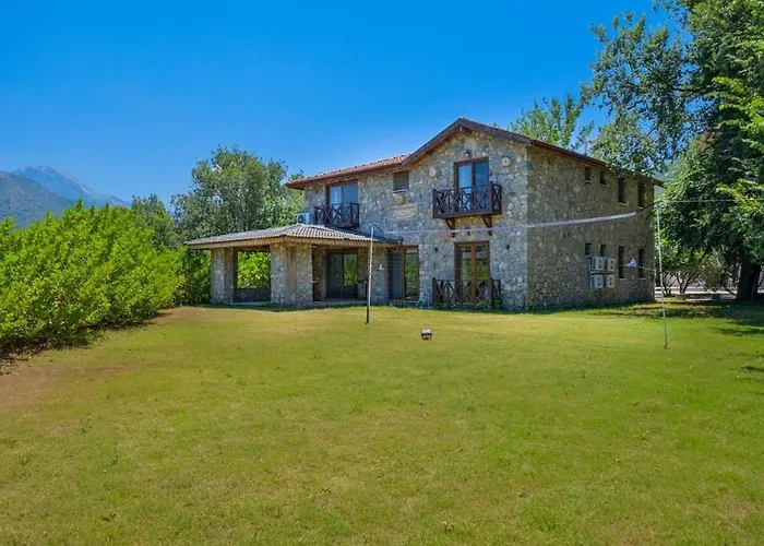 Albavis-10-Person Conservative Villa In Kayakoy, Fethiye
