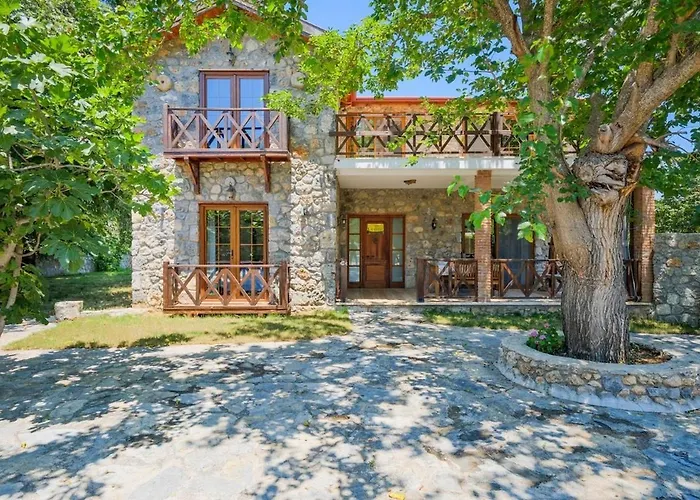 Albavis-10-Person Conservative Villa In Kayakoy, Fethiye
