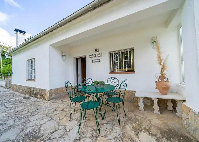 Casa Felic, 6 People, Fireplace And Hottub Lloret de Mar