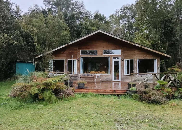 Cabana Bahia Huillin, Cascadas, Lago Llanquihue Puerto Clocker