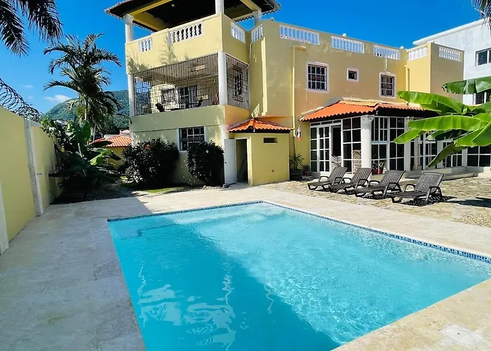 Villa 360 View House With Private Pool Jacuzzi And Terrace Puerto Plata