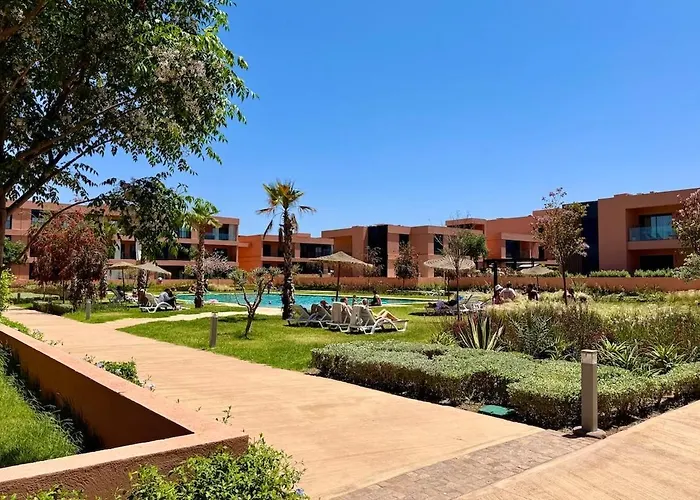 Ferienwohnung Domaine De Noria With Terrace And Pools Marrakesch