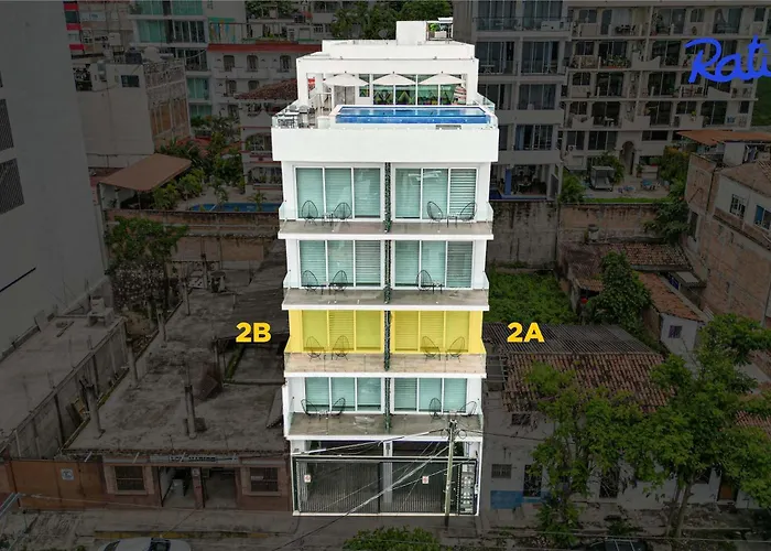 Ferienwohnung 2B Torre Ku 2Br Sofa Bed Private Balcony Puerto Vallarta