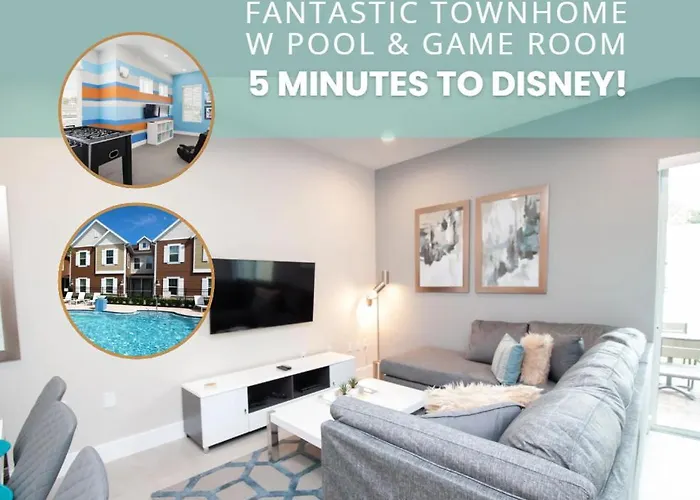 Amazing Family Villa, 5Min Disney Smv144 Orlando