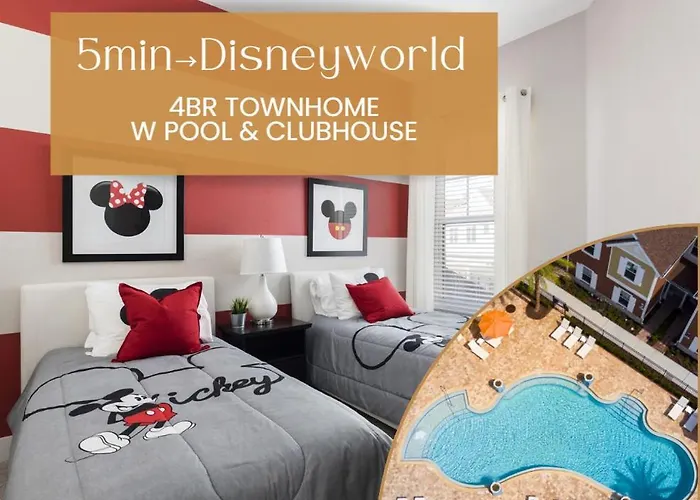 Fantastic Townhome 5Min Disneyworld 134 Orlando