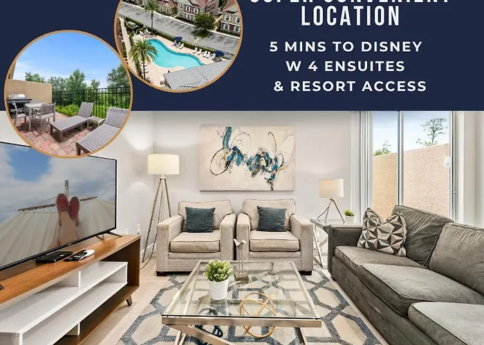 Ultra Convenient Stay, 5 Min To Disney Smv118 Orlando