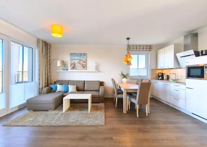 Aparthotel Waterkant Suites direkt am Meer mit Wellnessbereich Börgerende-Rethwisch