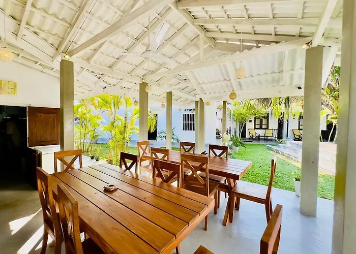Beachfront Private Pool Villa Luxury Ocean Retreat - The White House Ahangama