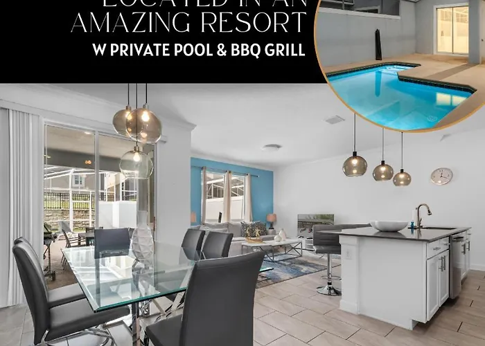 4 Bedroom Townhome Free Access To Amazing Resort Chg109 Kissimmee