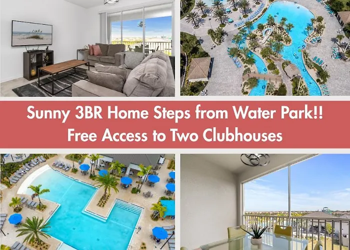 Villa Free Water Park Walking Distance! Chg108 Kissimmee