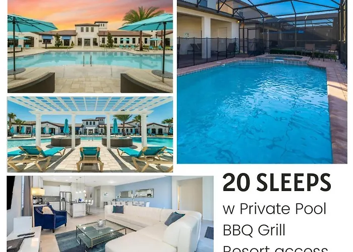 Bright Family Home! Sleeps 21 Ww107 Kissimmee