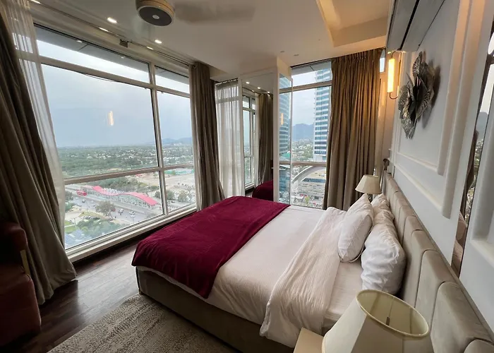 Elysium Tower Premium Serviced Apartments Facing Centaurus Mall Islamabad