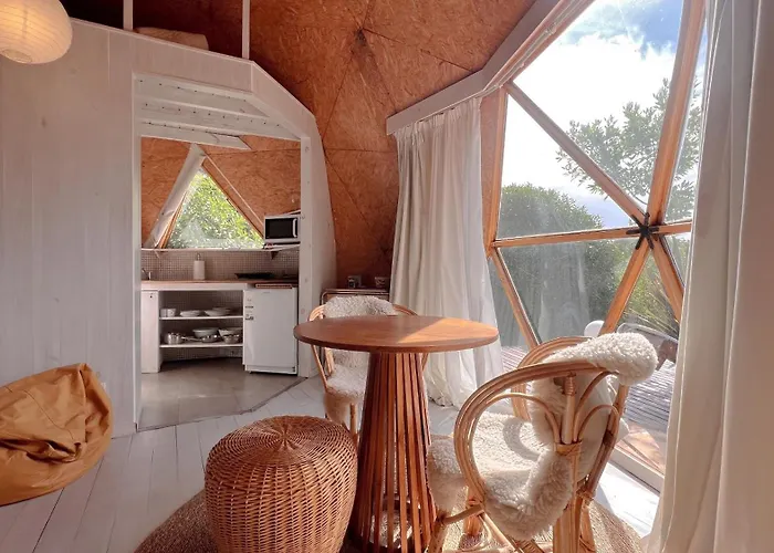 Domo 4 - Domos Aiken Chapa Glamping En Zona Cruz Del Sur Chapadmalal Para 2 Pax - Hola Sur Mar del Plata
