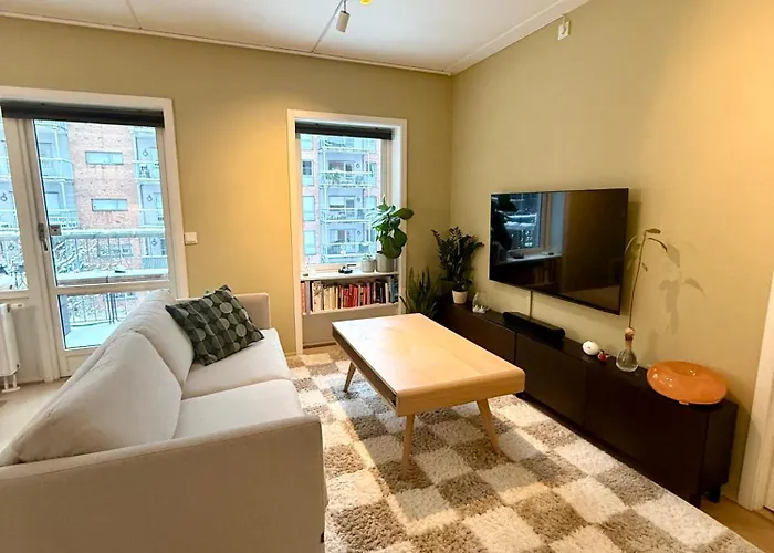 Modern 3-Room Balcony Apartment Oslo