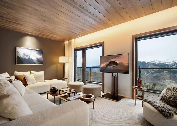 Appartement De Luxe A Courchevel 1850, Acces Ski Et Bien-Etre Inclus - Fr-1-830-15