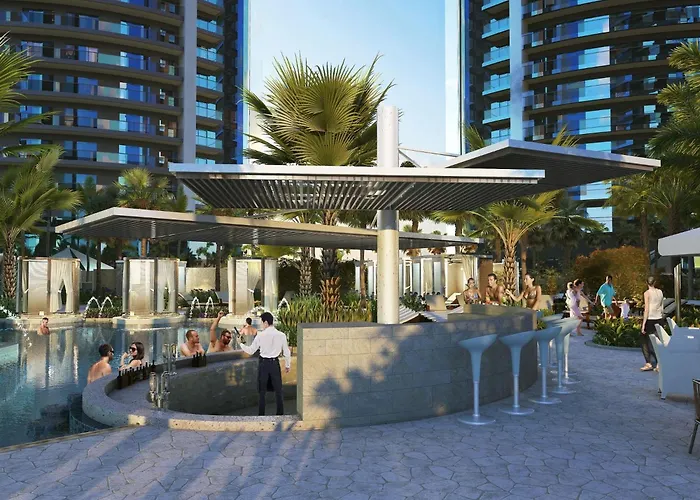 Stay In Style At Paramount Towers Spacious 1Br High Floor Luxury Furniture Branded Amenties Dubai