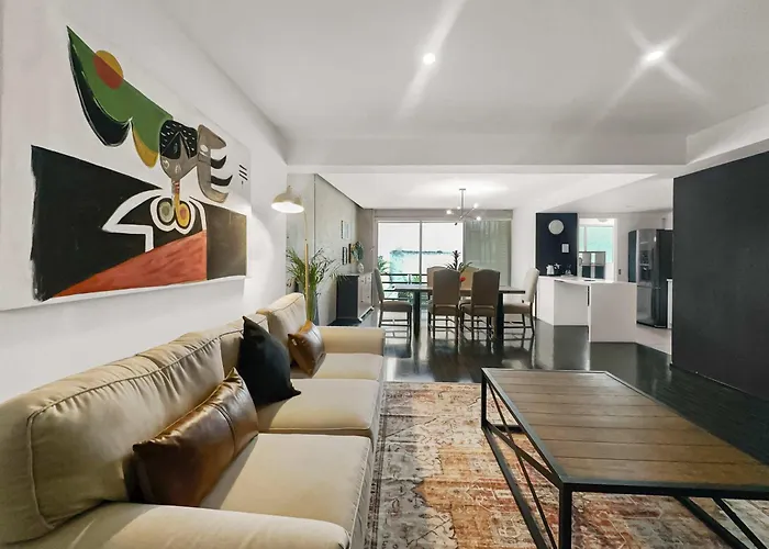 Ferienwohnung 113 B201 Luxury 3Br 2 Baths In Condesa Elevator 24Hrs Security And Parking Mexiko-Stadt