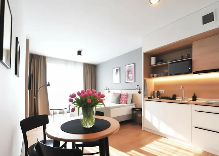 Bk Aparthotel Praga - National Stadium - Comfortable Apartment For 4 People Warschau