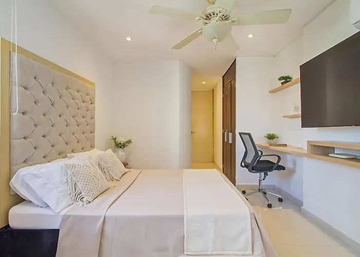 Bocagrande Excelente Ubicacion Apto Confort Con Una Gran Vista Al Mar Y Playas Cartagena 