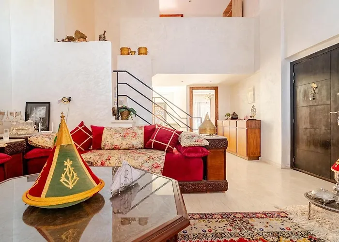 Duplex Romantique Esprit Palais A Gueliz Marrakesch