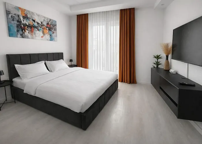 Ferienwohnung Stellara Garden #Cosmopolis #6People Tunarii