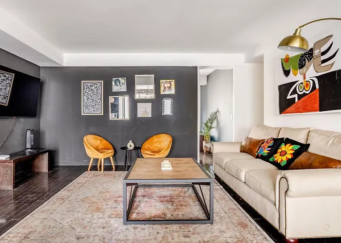 Ferienwohnung 113 B201 Luxury 3Br 2 Baths In Condesa Elevator 24Hrs Security And Parking Mexiko-Stadt