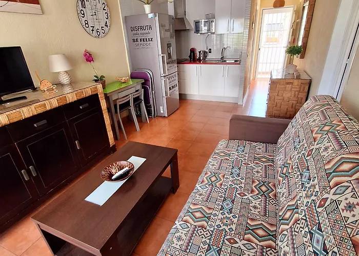 Apt. Entremares 1ª Linea, Wifi, Smart Tv Roquetas de Mar