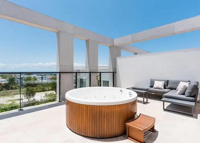 Villa Beautiful 1Br Ph In Midtown Playa Del Carmen