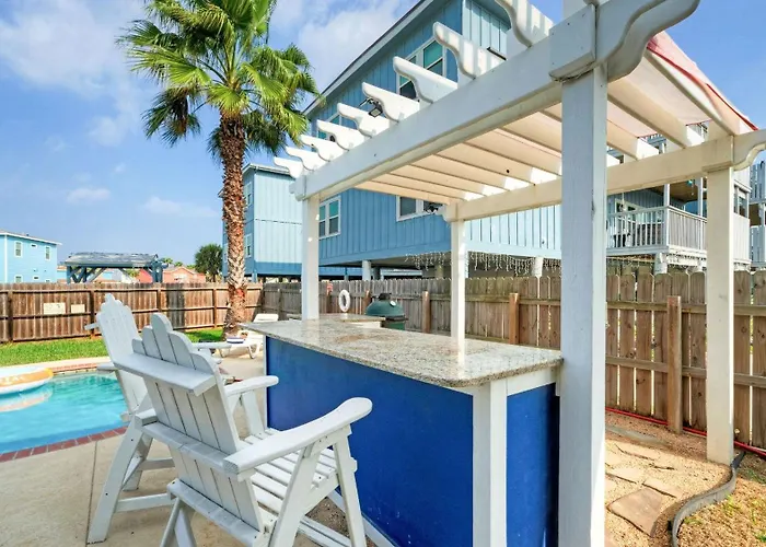 Luxe Coastal Stay W Private Pool Walk To Beach Leave Of Absence By Avantstay Port Aransas