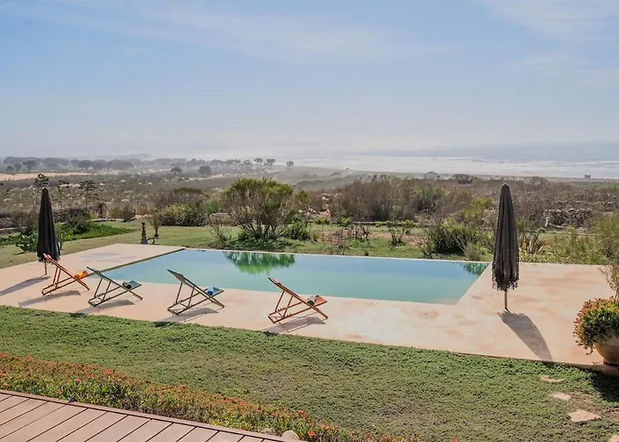 Domaine De 3 Chalets Avec Piscine Et La Vue Ocean Essaouira