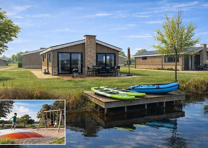 Traumhaus am Wasser Mit Boot, SUPs, Angeln, Family Kampen